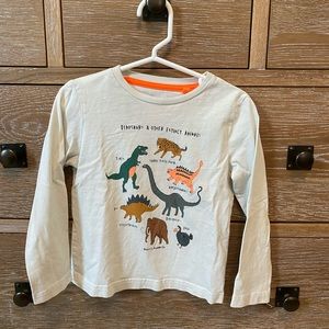 Mini Boden dino tee